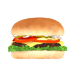 ▶色々な食べ物が降ります