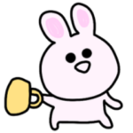 ゆるすぎる。シュールなミニうさぎ