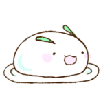 もにっと雪うさ