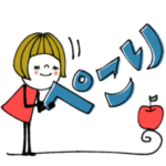 mottoの大人ぱっつんボブ♡デカ文字