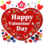 バレンタイン♡感謝と愛情を伝えるスタンプ