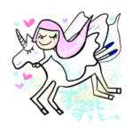 好きが伝わるハッピースタンプ♪