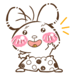 デグーのぐー太スタンプ