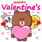 A Cute Valentine BROWN & FRIENDS PopUpEN