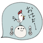 mottoのがらがらスタンプ♡伝える