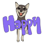 黒柴オリジナルスタンプ