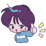 レトロちゃんスタンプ