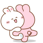 こに＆えび うさぎのカップル 2