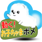 動く！お子ちゃまポメ５