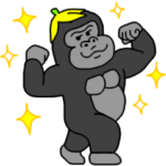 アタマ バナナ ゴリラ