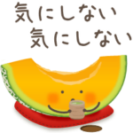 ゆるいフルーツたちのポジティブ＆褒め言葉