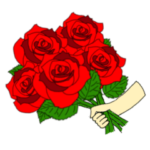 バラの花束　花言葉