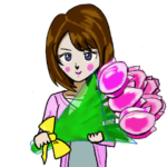 あなたに花束をささげます。