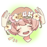 勢いのいい花束ちゃん