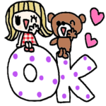 nenerinシンプル日常会話スタンプ775英語