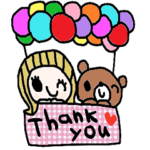 nenerinシンプル日常会話スタンプ786英語