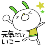 前向き☆コケうさ