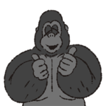 どんまいゴリラくん