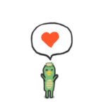 動くカッパと小さいフキダシ その3