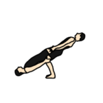 シュールなヨガ人（よがびと）