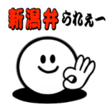 新潟弁 大人シンプル 顔文字