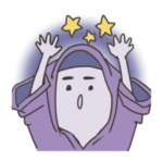 毎日使える魔法使いのスタンプ