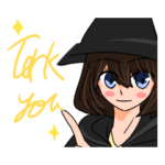 魔法女子のスタンプ