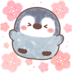 飛び出す★ふんわりペンちゃんの春