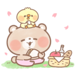 クマ❤ピヨの春