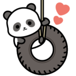 飛び出す！ほのぼの子ぱんだ（敬語）