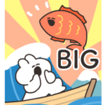 うさちゃん　Bigスタンプ3