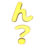 ▶回転!金ピカデカ文字