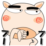 毎日、ブタさん　擬音語・擬態語