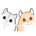 春だぜ！怠惰なジャンガリアンハムスター