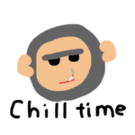 くらげのスタンプ　ver.1