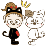 おちゃめと茶々丸の使える日常会話デカ文字