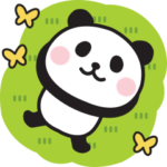 ぱんだ〇春の敬語スタンプ
