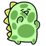 特別扱い♡シュールなミニ恐竜