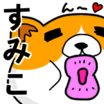 すみこより愛を込めて（名前スタンプ・猫）