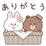 動く♪LINEフレンズ＆くまぽこ＊春