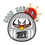 TORY BRANDのダルマスタンプ