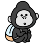 過保護②シュールなゴリラ