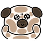 特別扱い♡シュールなミニパグ
