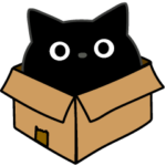 ぼく黒猫敬語シンプルスタンプ