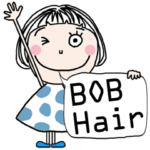 毎日使える！ボブガール☆えいご？スタンプ
