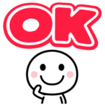 動くデカ文字☆シンプルさん