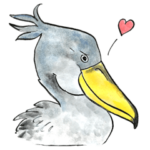 ハシビロコウの寺田さん