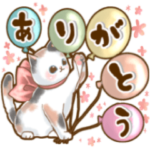 五月病を先取り☆ねこの挨拶スタンプ