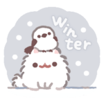 ポメラニアンもち -冬編-