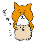 コーギーとポメラニアンのきもち